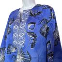 Oscar de la Renta Oscar‎ De La Renta for Neiman Marcus V neck floral print tunic blouse size M Photo 6