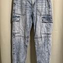 American Eagle Women’s High Waisted Acid Wash Jogger Style Jeans Photo 0