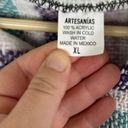 Artesanias Womens Hooded Poncho Size XL Photo 2