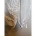 1. State  White Ribbed  V Neck Sweater Size Large Boho Oversized Loungewear Photo 4