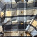 American Eagle AE Oversized Plaid Flannel Coat Photo 8