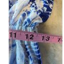 INC  Womens Petite Small PS Blue Tie Dye Maxi Dress Rhinestones Sleeveless NWT Photo 9