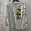 Hollister Oversized Long Sleeve Los Angeles Lakers Photo 1