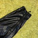 Guess Faux Leather Cropped Pants Photo 3