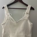 Free People White Lace Tank Photo 2