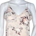 DKNY  Shirt Womens Small Pink Floral Flowers Romantic Layered Camisole Tank Top Photo 4