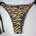 Topshop  Animal Print Bikini Bottoms US 6 Photo 4