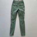 Spanx  Pants Womens Small Green Cargo Stretchy High Rise Casual Capsule Photo 1