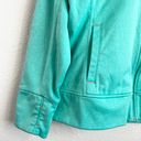 The North Face Hoodie Women's Full Length Zip Jacket Green  and Orange X Large Photo 4