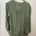 Olive green blouse Size 1X Photo 1