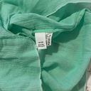 Tori Richard Honolulu Resort Wear Cover Up Lightweight Cotton Wide Leg Pants Green Size L Photo 8