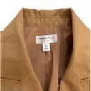 Isaac Mizrahi  for Target Tan Button Front Flap Pockets Blazer Jacket Size 12 NEW Photo 6