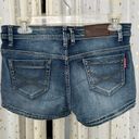 Hunter Demon &  601 Series Slim Cut Factory Faded Stretch Denim Jeans Shorts M Photo 4