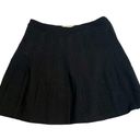 Urban Outfitters  Katie Pleated Tennis Mini Skirt Size M Medium Black Staple Photo 0