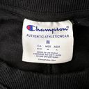 Champion  Black Reflective Stripe Crewneck Sweatshirt Photo 5