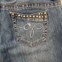 GUESS Vintage Y2K Faded Low Rise Studded Pockets Slim Straight Leg Jeans Photo 6