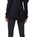 All Saints Dahlia black asymmetrical convertible sweatshirt jacket XS Photo 1