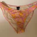 Triangl Pink Flowers Bathing Suit Photo 3