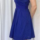 American Eagle Vintage  Outfitters Georgette Crepe Mini Dress - Royal Blue - 0 Photo 3