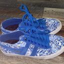 Gola x Liberty Quota Sneaker Royal Blue & White Floral Size 5 Photo 8