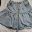 Topshop  Rara Ruffle Hem Denim Skirt US 6 Y2K Photo 5