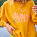 Free People Movement RARE Fp Movement Logo Metti Crew in “Gold Combo” S Photo 1