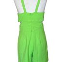 Jay Godfrey Amelia Romper in Green 4 Womens Coord Short Set Photo 5