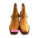 Sam Edelman Bellamie Harness Booties Camel Leather Suede Tan Edgy Ankle Boots 7 Photo 7