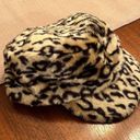 Pacific&Co Women's Leopard Faux Fur Baker Boy Cap San Diego Hat  OS Photo 2