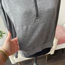 Balance Collection Gray Long Sleeve Quarter Zip Top Size Large Photo 2