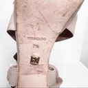 Pour La Victoire  Naella Women’s Size 7.5 Tan Nubuck Leather Platform Heel Sandal Photo 4