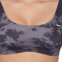 Nike Bikini Top Floral Fade Scoop Neck Black size XSmall Adjustable NEW MSRP $62 Photo 8