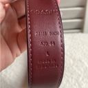 Coach  NWT Horse & Carriage Signature Buckle Belt, Pink, Size Large $128 Photo 3