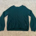 Hollister Green  Sweater Photo 0