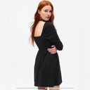 Gap NWT  Black Ruched Mini Dress Photo 2