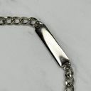 The Bar Silver Tone Concho Metal Chain Link Belt Size Small S Medium M Photo 9