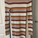 American Eagle  Striped Mock Neck Sweater Dress Photo 4