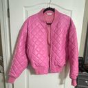 Good American  Bomber Faux LeatherJacket size 0 with flaws Photo 1