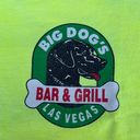 Big Dogs Vintage 90s  Bar & Grill Las Vegas Yellow Graphic T-shirt Photo 4