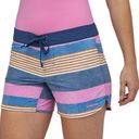 Patagonia  Women's Wavefarer Striped Board Shorts Sz 10 Photo 0