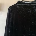 Good American NWT  Velvet Turtleneck Long-sleeve Black Bodysuit 3X Photo 5