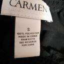 Carmen Marc Valvo CARMEN  Off Shoulder Blouse Size Small Photo 4