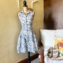 Betsey Johnson Betsy Johnson size 4 Blue And White Floral Dress Photo 1