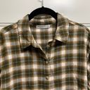 Arizona Jeans Arizona Jean Co Women’s Long Sleeves Flannel Button down Cotton Plaid Shirt Sz S Photo 4