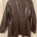 Princess Polly Faux Leather Jacket Photo 2