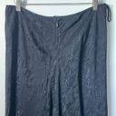 DKNY  Vintage Black Full Length Pencil Skirt Size 14 paisley pattern Photo 8