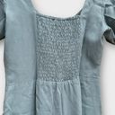 ASTR NWOT  Pippa Linen Blend Puff-Sleeve Midi Dress Photo 12