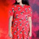 Disney  Queen of Hearts Alice in Wonderland Dress Size Small NEW Photo 3