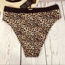 Relleciga  Leopard Print Bikini Bottoms Swim Wear Photo 1