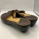 Born concept  BOC Women's Sandals Size 8M Strapped Brown Slip On EUC Photo 3